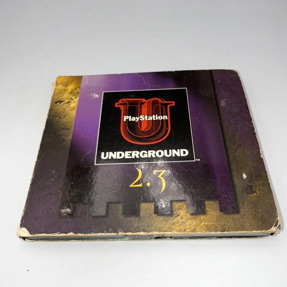 Sony PlayStation Underground Volume 2.3 PS1 Demo Discs MediEvil Trap Gunner RARE